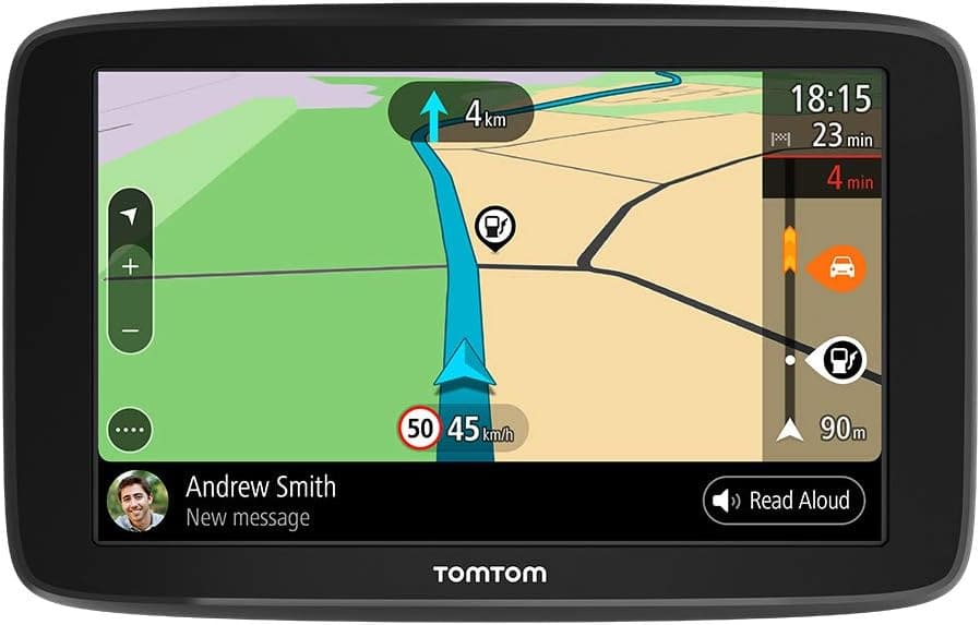 ALT="TomTom navegador GPS para coche 2026"