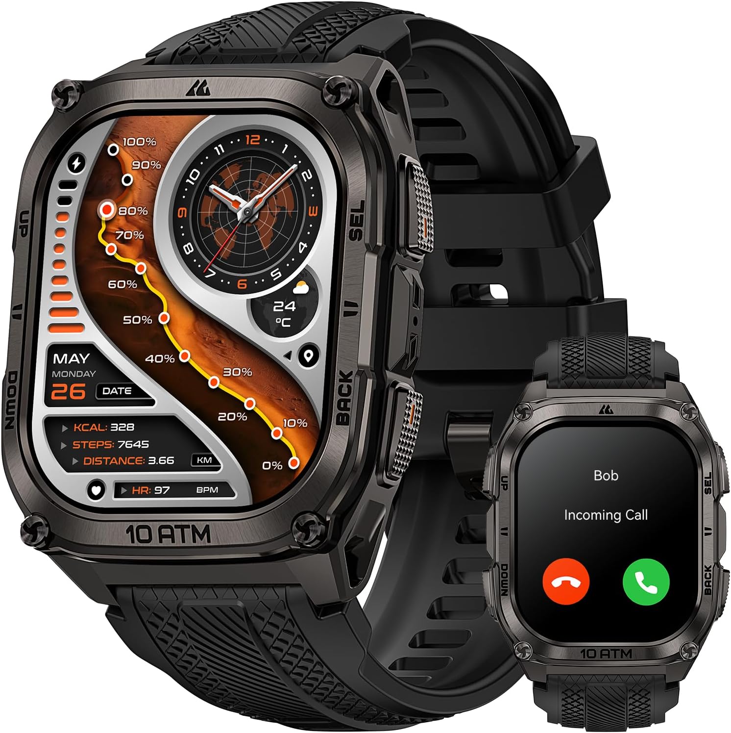 Alt="KOSPET Tank M4 GPS Smartwatch"